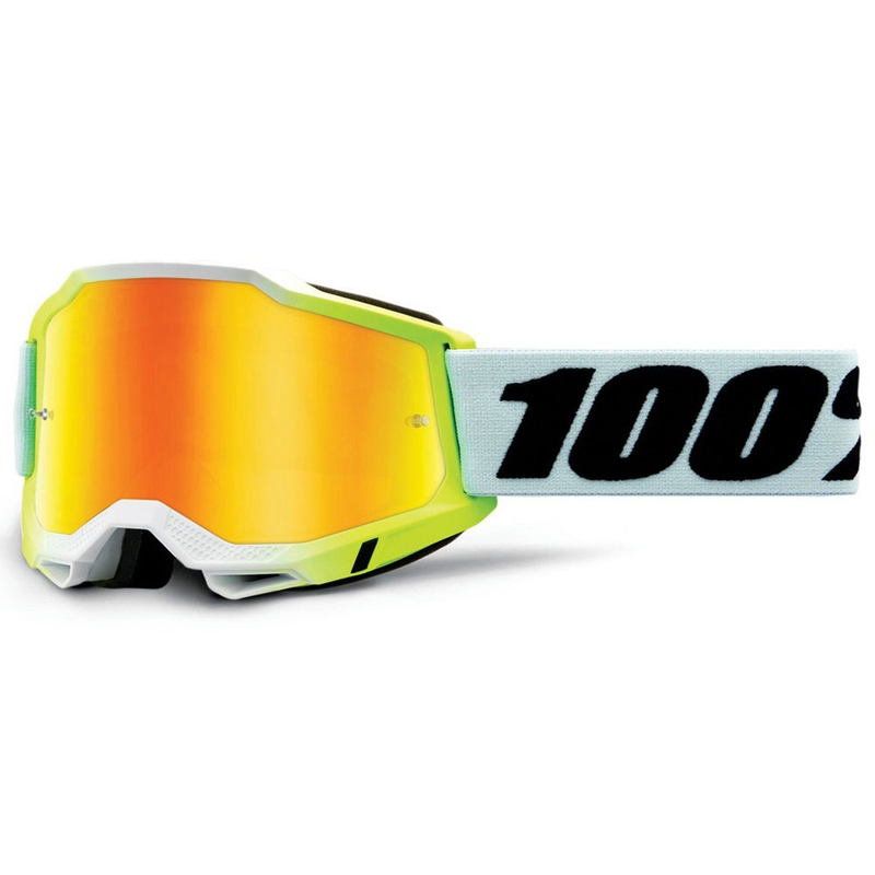 Motokroso akiniai 100% ACCURI 2 Dunder su rūkytu stiklu
