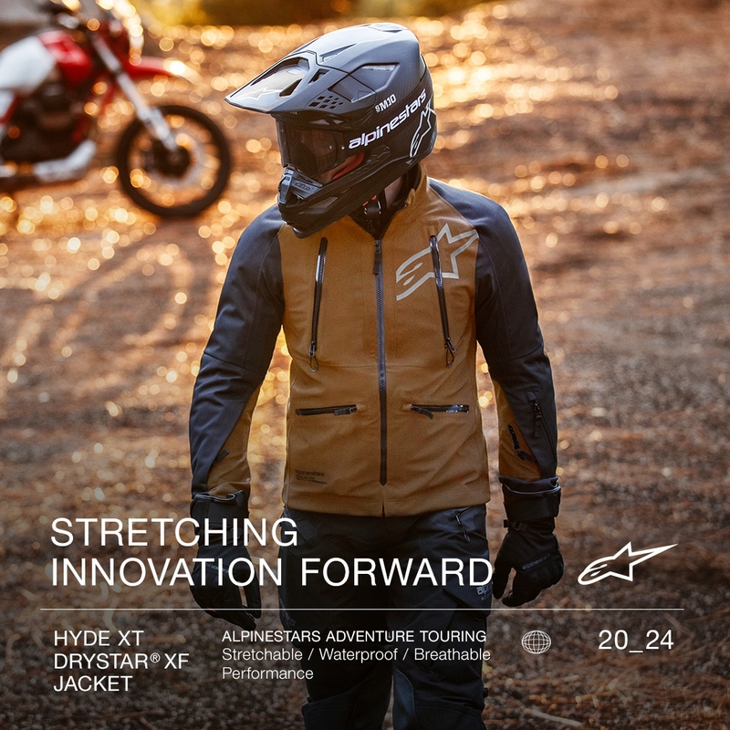 Alpinestars ST-7 Gore-Tex striukė ruda-juoda