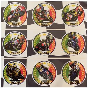 Valentino Rossi lipdukų rinkinys