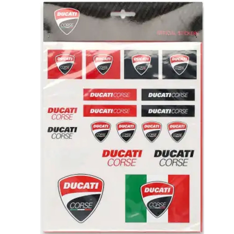 "Ducati Corse MotoGP" lipdukų rinkinys