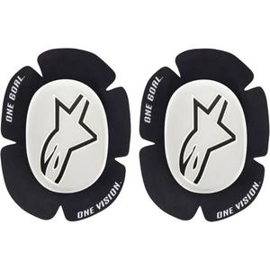 Alpinestars GP Sport EVO kelio šliaužikliai baltos ir juodos spalvos