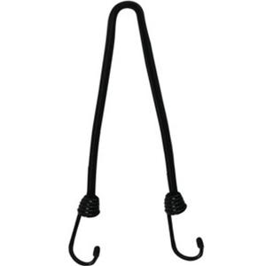 Oksfordo voratinklinis diržas 600/10 mm su vieliniais kabliukais juodos spalvos