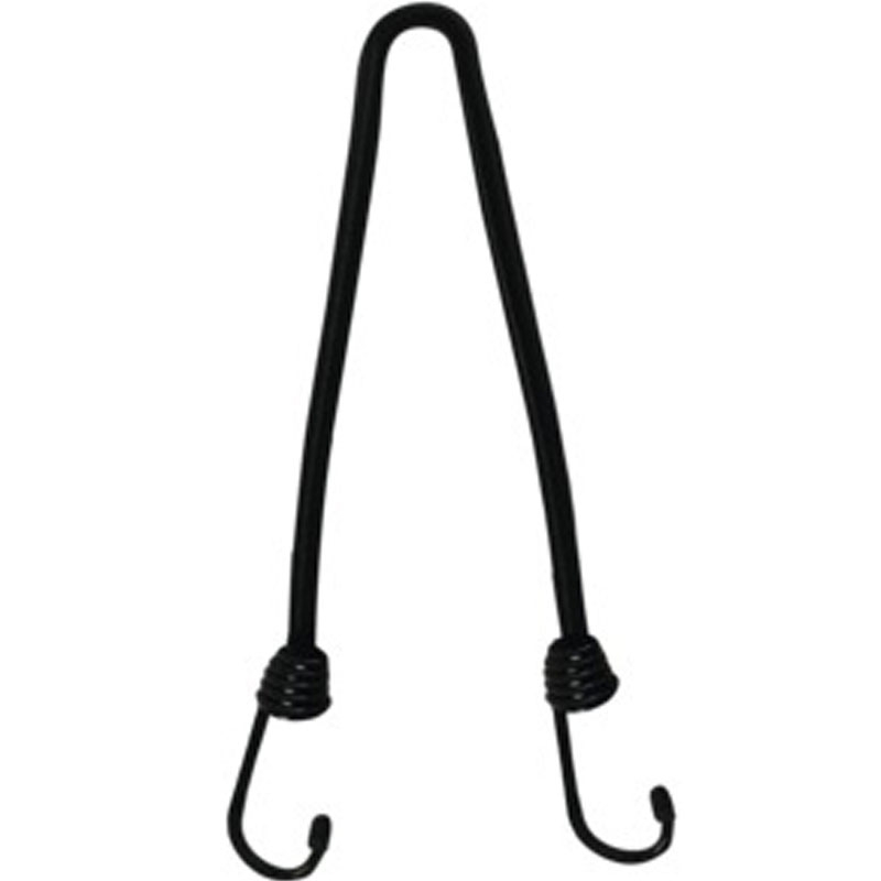 Oksfordo voratinklinis diržas 600/10 mm su vieliniais kabliukais juodos spalvos