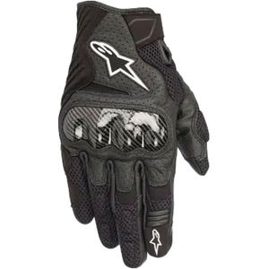 Alpinestars SMX-1 AIR 2 motociklininko pirštinės juodos