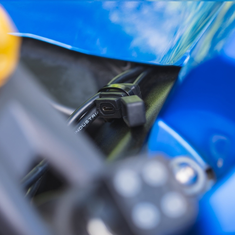 Įkraunamas lizdas "Oxford" USB-C 5V/3A tipo