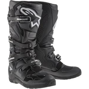 Alpinestars Tech 7 Enduro motokroso batai juodi