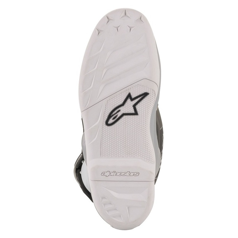 Alpinestars TECH 7 S vaikiški motokroso batai juoda-sidabrinė-balta-auksinė