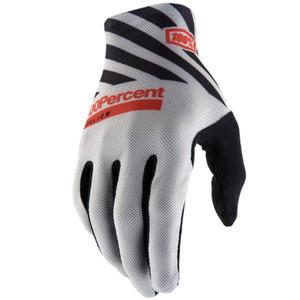 Motokroso pirštinės 100% Celium pilka