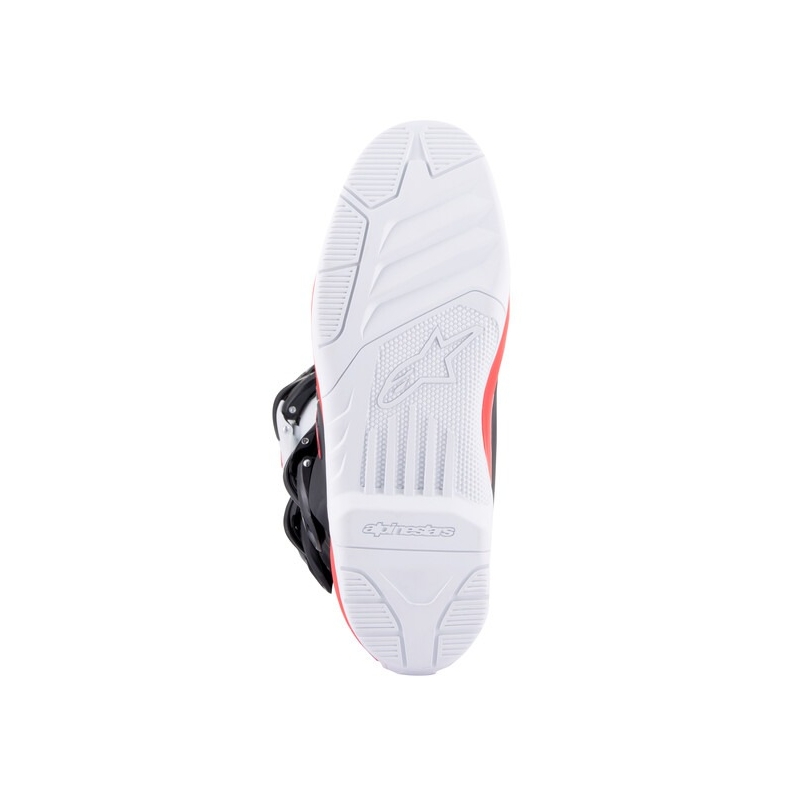 Alpinestars TECH 3 motokroso batai balta-juoda-mėlyna-raudona