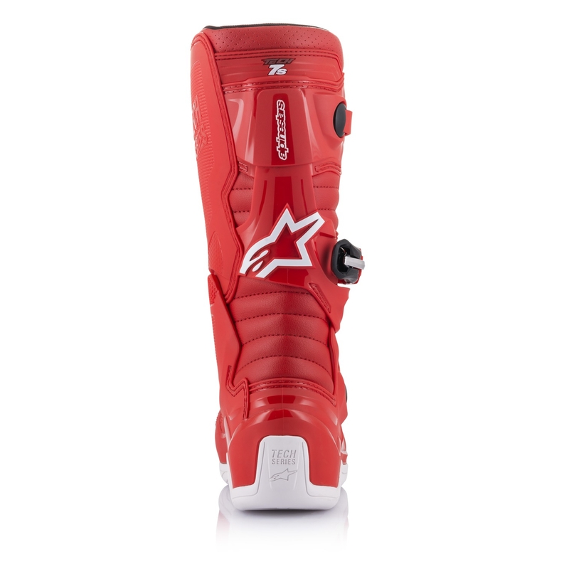 Vaikiški motociklininko batai Alpinestars Tech 7 S Red