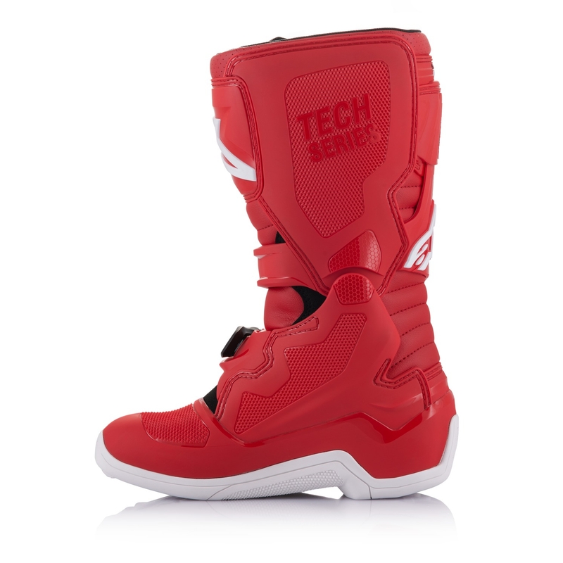 Vaikiški motociklininko batai Alpinestars Tech 7 S Red