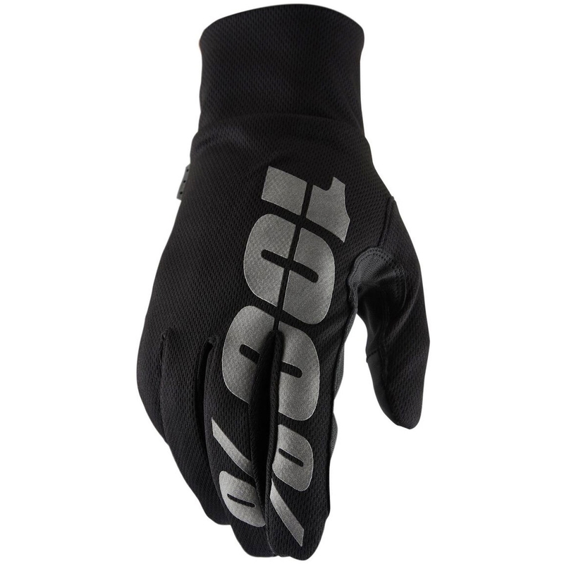 Motokroso pirštinės 100% HYDROMATIC juodos