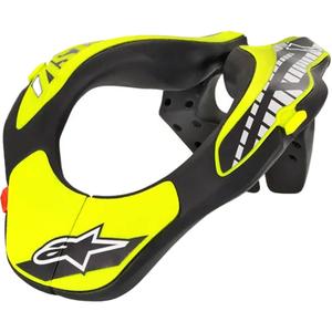 "Alpinestars" vaikiška kaklo atrama jaunimui Yellow Fluo/Black