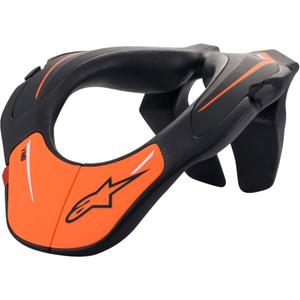 Alpinestars Neck Support jaunimo kaklo apsauga Juoda ir oranžinė