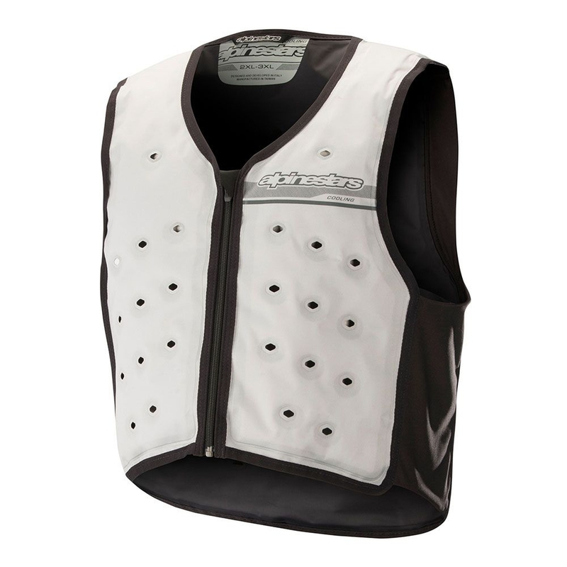 Alpinestars vėsinanti liemenė balta ir juoda