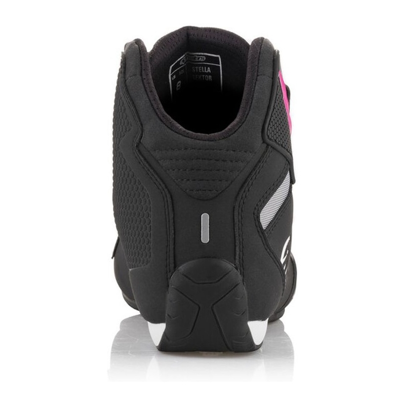 Alpinestars Stella Sector Moterų motociklininkų batai juodai violetinės spalvos