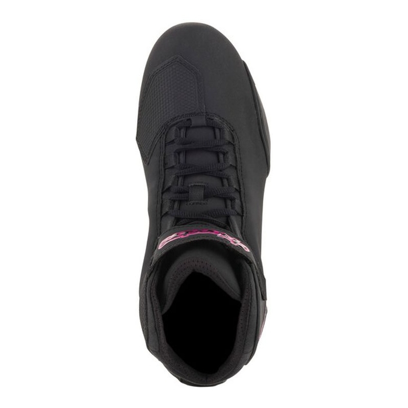 Alpinestars Stella Sector Moterų motociklininkų batai juodai violetinės spalvos
