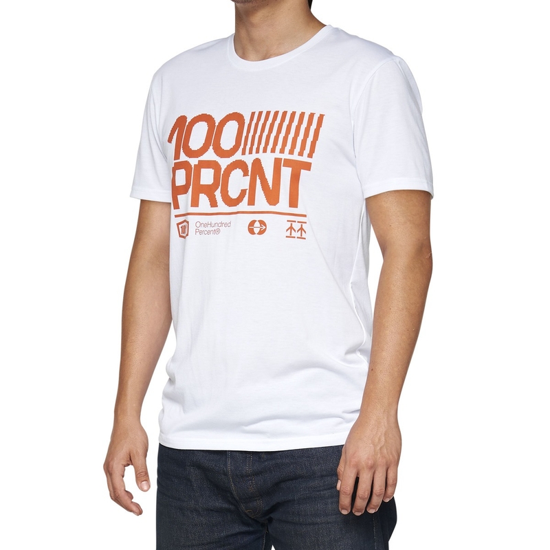 Marškinėliai 100% - JAV SURMAN TECH balti