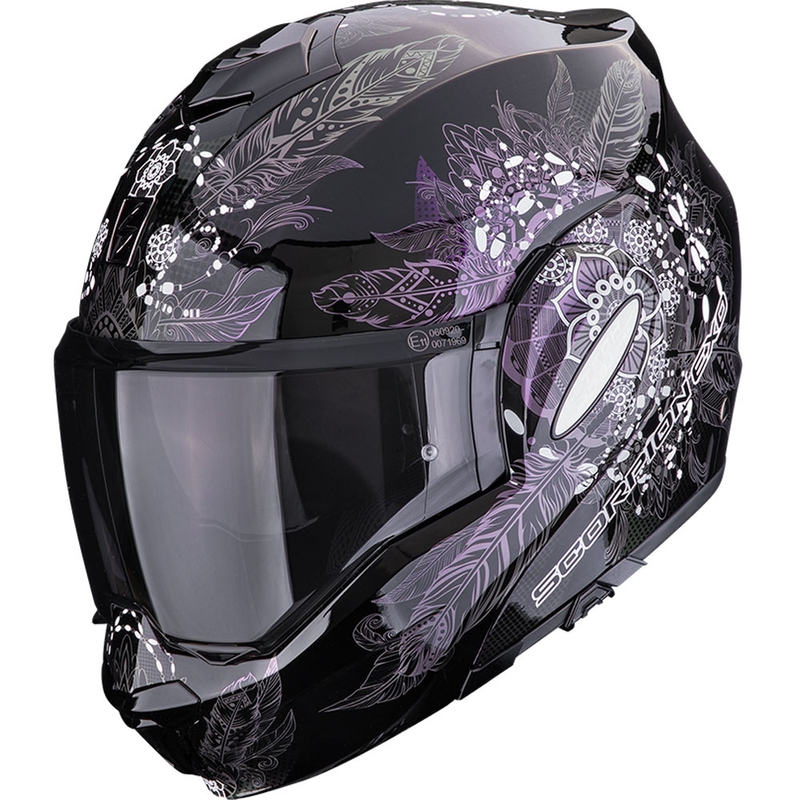 "Scorpion EXO-TECH EVO Dream" juodos spalvos chameleono tipo šalmas