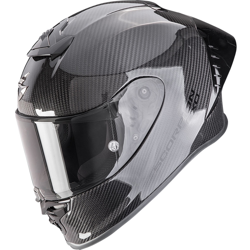 Integruotas motociklininko šalmas Scorpion EXO-R1 EVO II Carbon Air Solid black