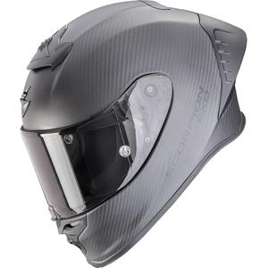 Integruotas motociklininko šalmas Scorpion EXO-R1 EVO II Carbon Air Solid matinės juodos spalvos