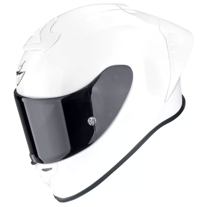 Integruotas motociklininko šalmas Scorpion EXO-R1 EVO II AIR pearl white