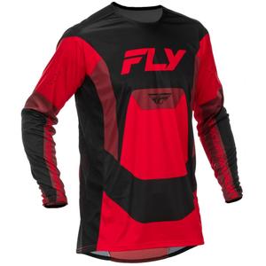 Motokroso marškinėliai FLY Racing Lite black-red II