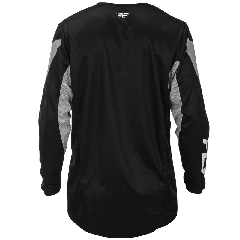 Motokroso marškinėliai FLY Racing Kinetic USA black-grey