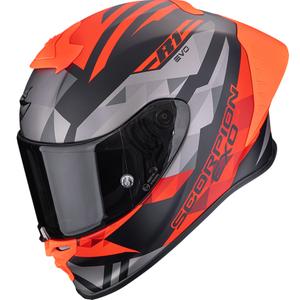 Integruotas motociklininko šalmas Scorpion EXO-R1 EVO II Air Valere matinis juodai raudonas