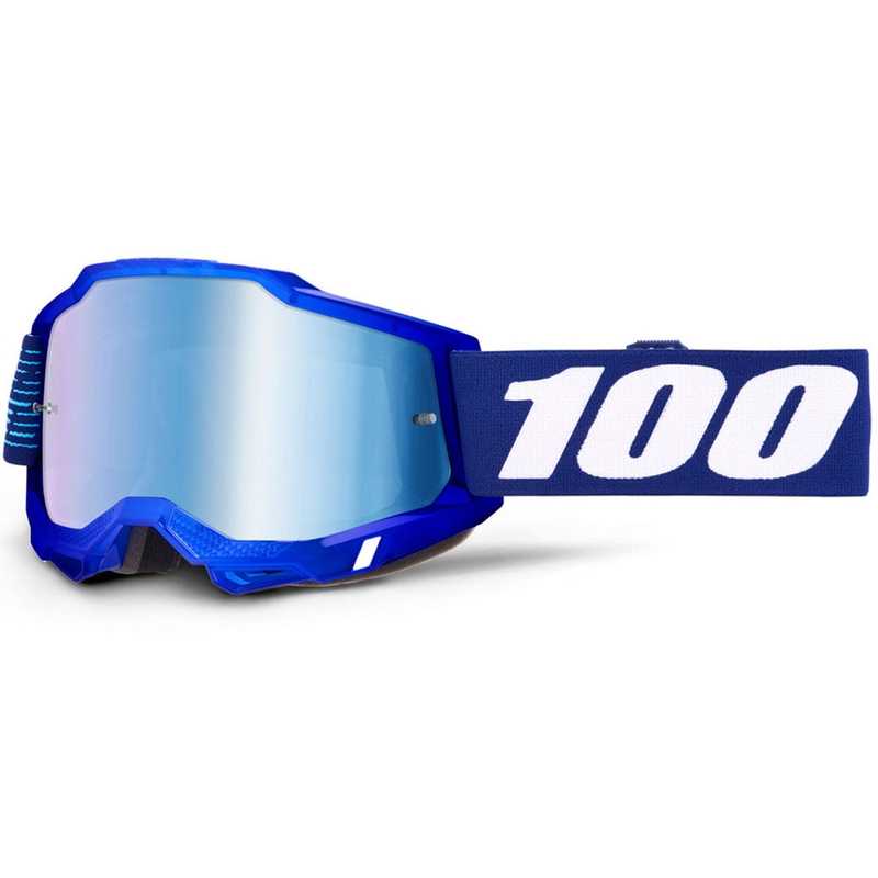 Motokroso akiniai 100% Accuri 2 2028 su mėlynu stiklu