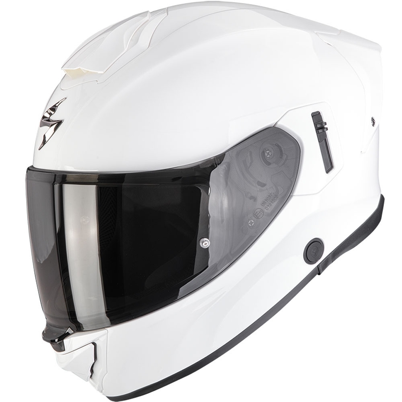 Integruotas motociklininko šalmas Scorpion EXO-530 Air Solid white