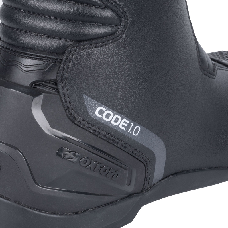 Oxford Code 1.0 D2D motociklininko batai juodi