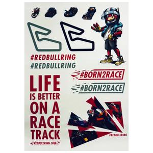 "Red Bull Ring" lipdukų rinkinys