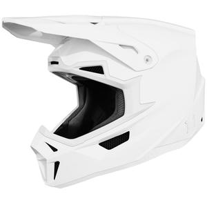 Motokroso šalmas "Shot Lite Solid glossy white