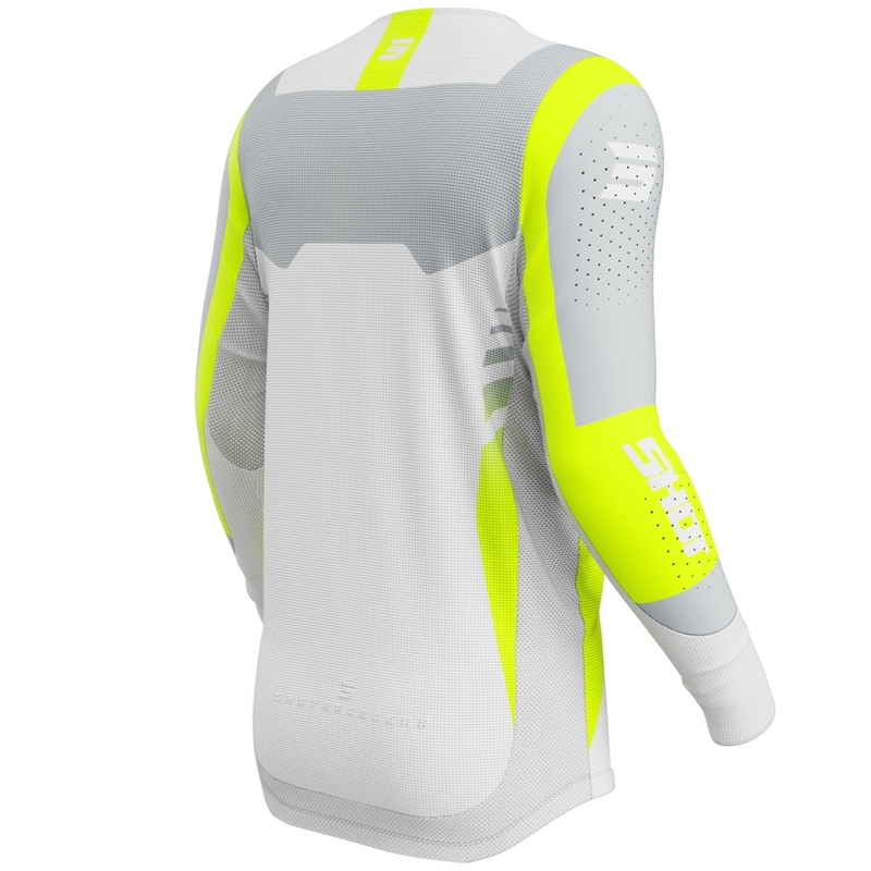 Motokroso marškinėliai Shot Aerolite Sprint grey