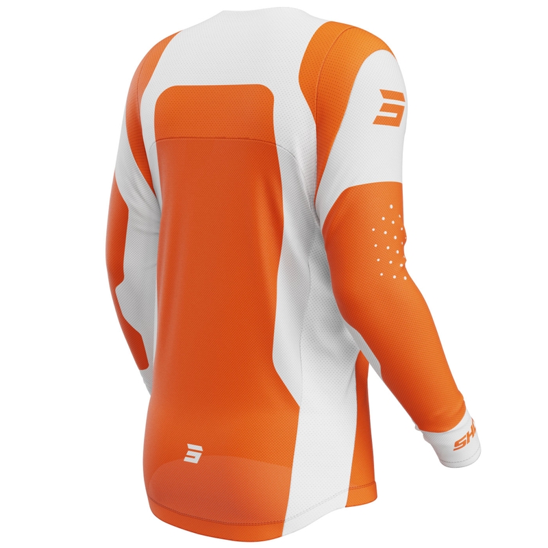 Motokroso marškinėliai Shot Contact Ionyx orange