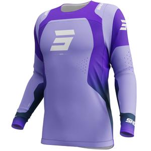 Motokroso marškinėliai Shot Contact Ionyx purple