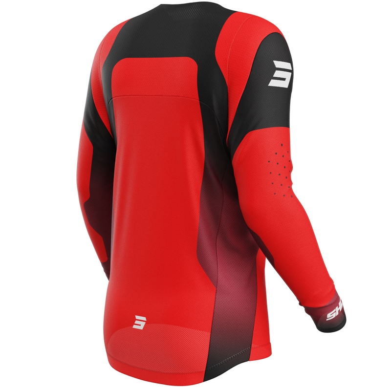 Motokroso marškinėliai Shot Contact Ionyx red