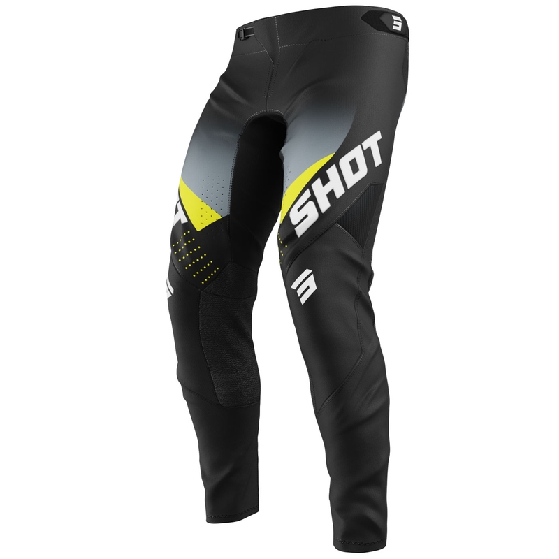 Motokroso kelnės Shot Aerolite HVA 26 black-grey