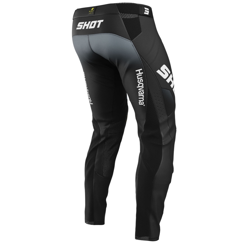 Motokroso kelnės Shot Aerolite HVA 26 black-grey
