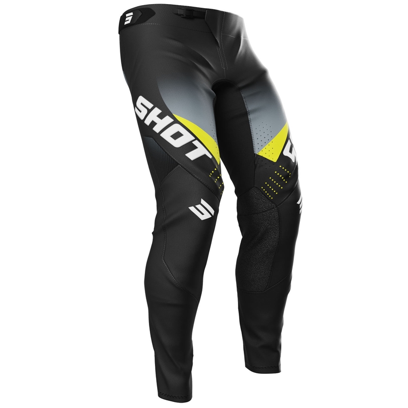 Motokroso kelnės Shot Aerolite HVA 26 black-grey