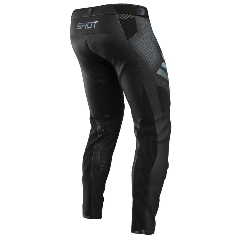 Motokroso kelnės Shot Aerolite Space Black