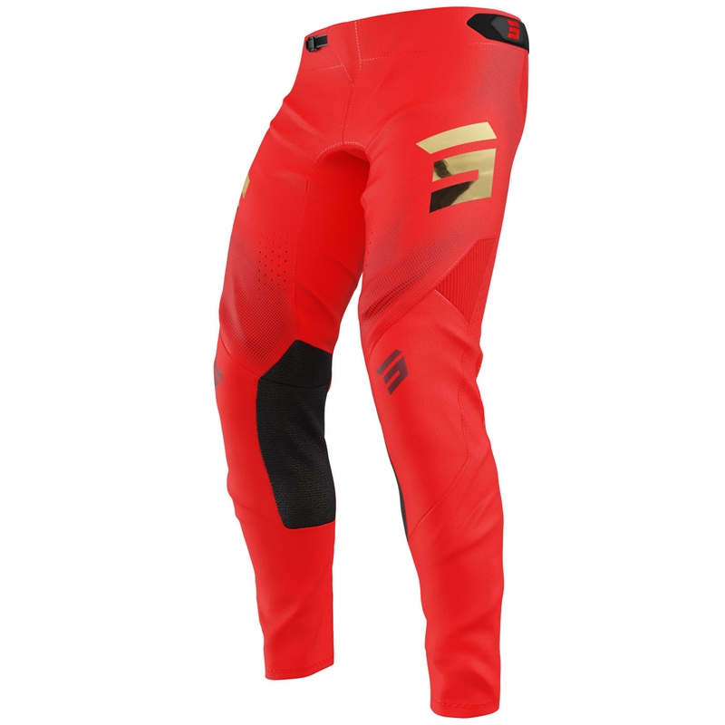 Motokroso kelnės Shot Aerolite Space Red