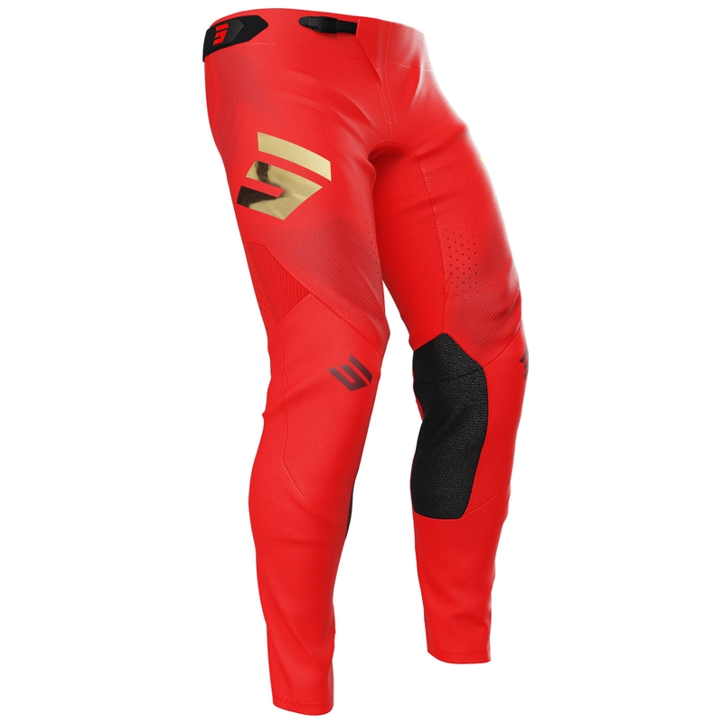 Motokroso kelnės Shot Aerolite Space Red