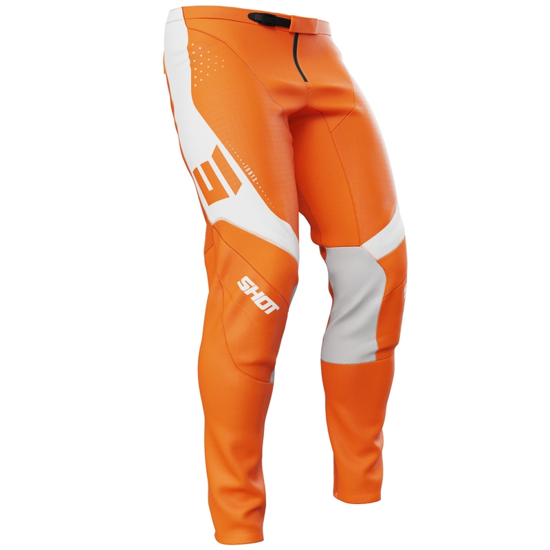 Motokroso kelnės Shot Contact Ionyx orange