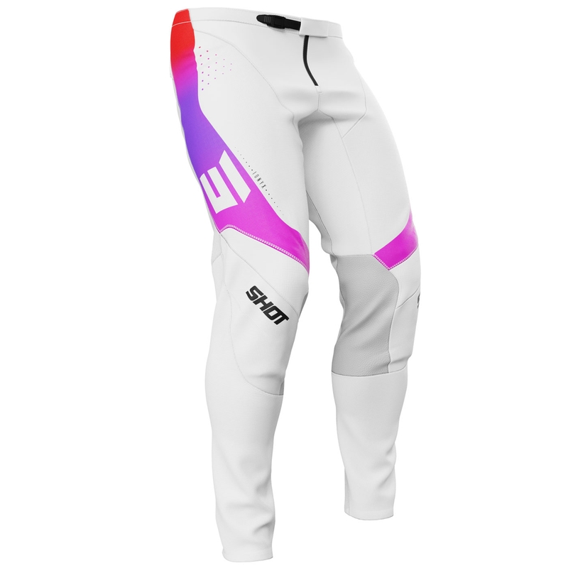 Motokroso kelnės Shot Contact Ionyx white