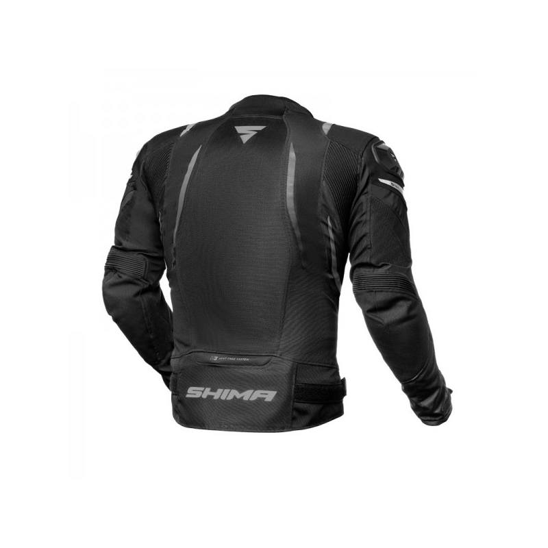 Bunda na motorku Shima Mesh Pro černá výprodej