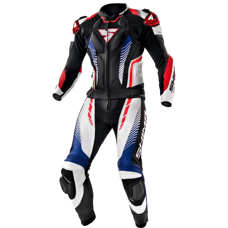 "Shima Apex" juodai-baltai-raudonas motociklininko kombinezonas išpardavimas