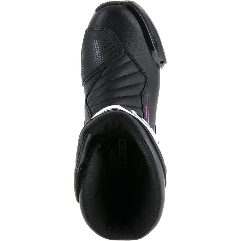 "Alpinestars Stella S-MX 6" moteriški motociklininkų batai juodi, violetiniai ir balti
