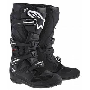 Alpinestars Tech 7 motociklininko batai juodi